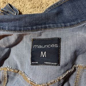 Maurices denim shrug